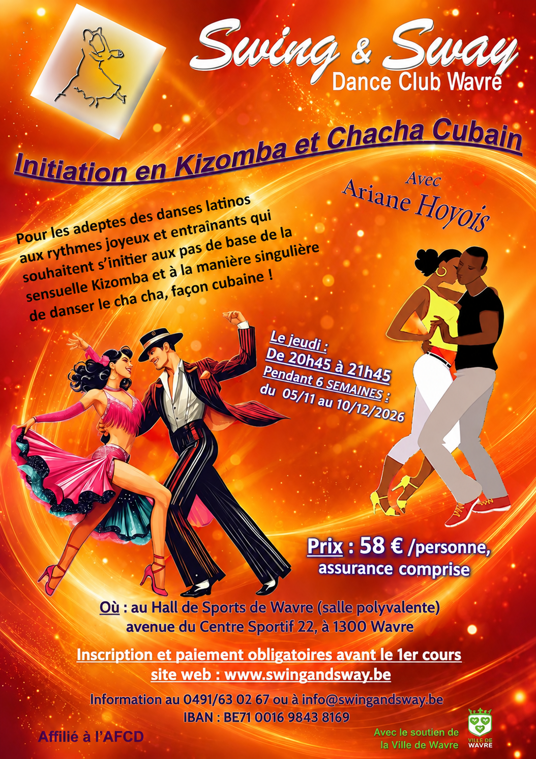 initiation kizomba chacha